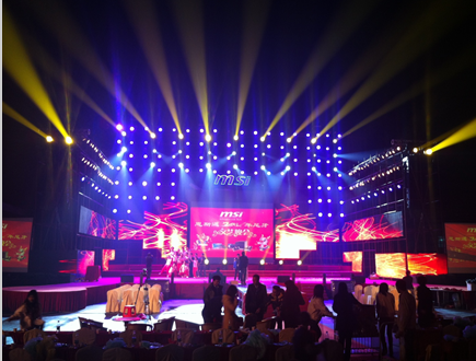 舞臺租賃LED顯示屏  P3