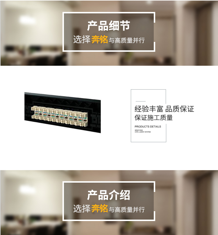 超五類(lèi)24口配線架(圖1)