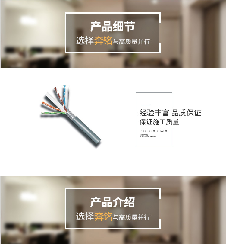 六類四對(duì)屏蔽網(wǎng)線(圖1)