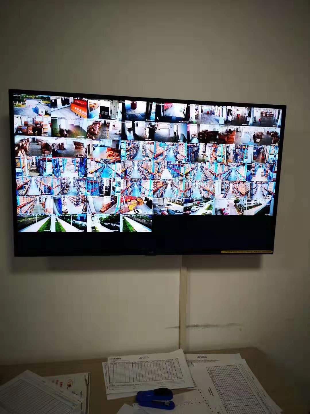 上海金山比瑞吉倉(cāng)庫(kù)高清監(jiān)控系統(tǒng)(圖8)