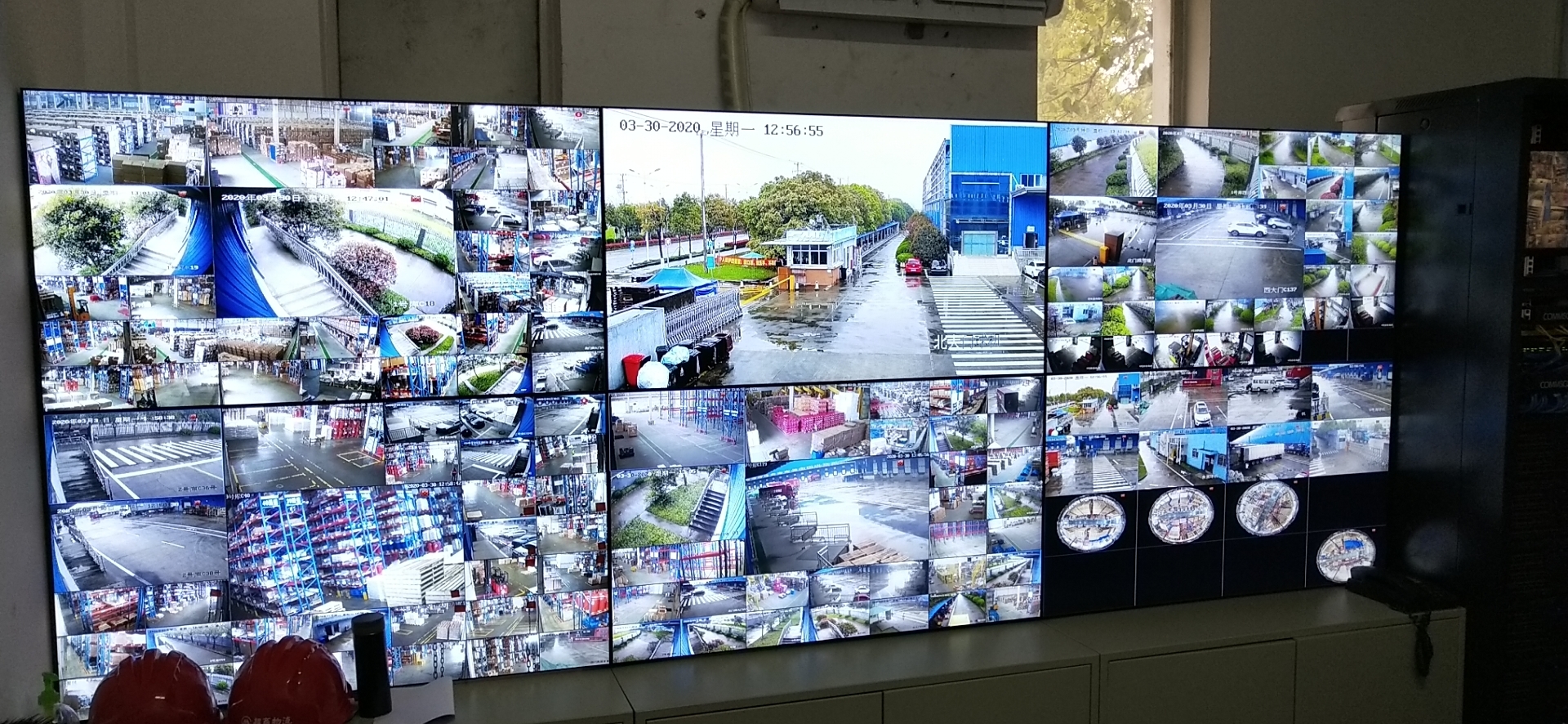 工廠監(jiān)控攝像機系統(tǒng)組成(圖1)