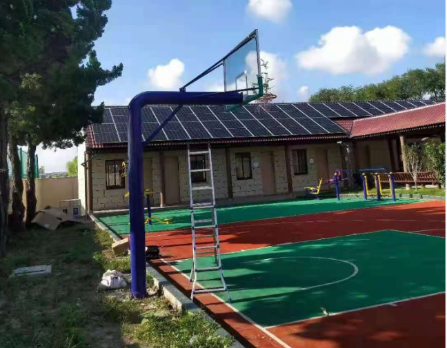 金山庭院周界電子圍欄、高清監(jiān)控系統(tǒng)安裝(圖1)