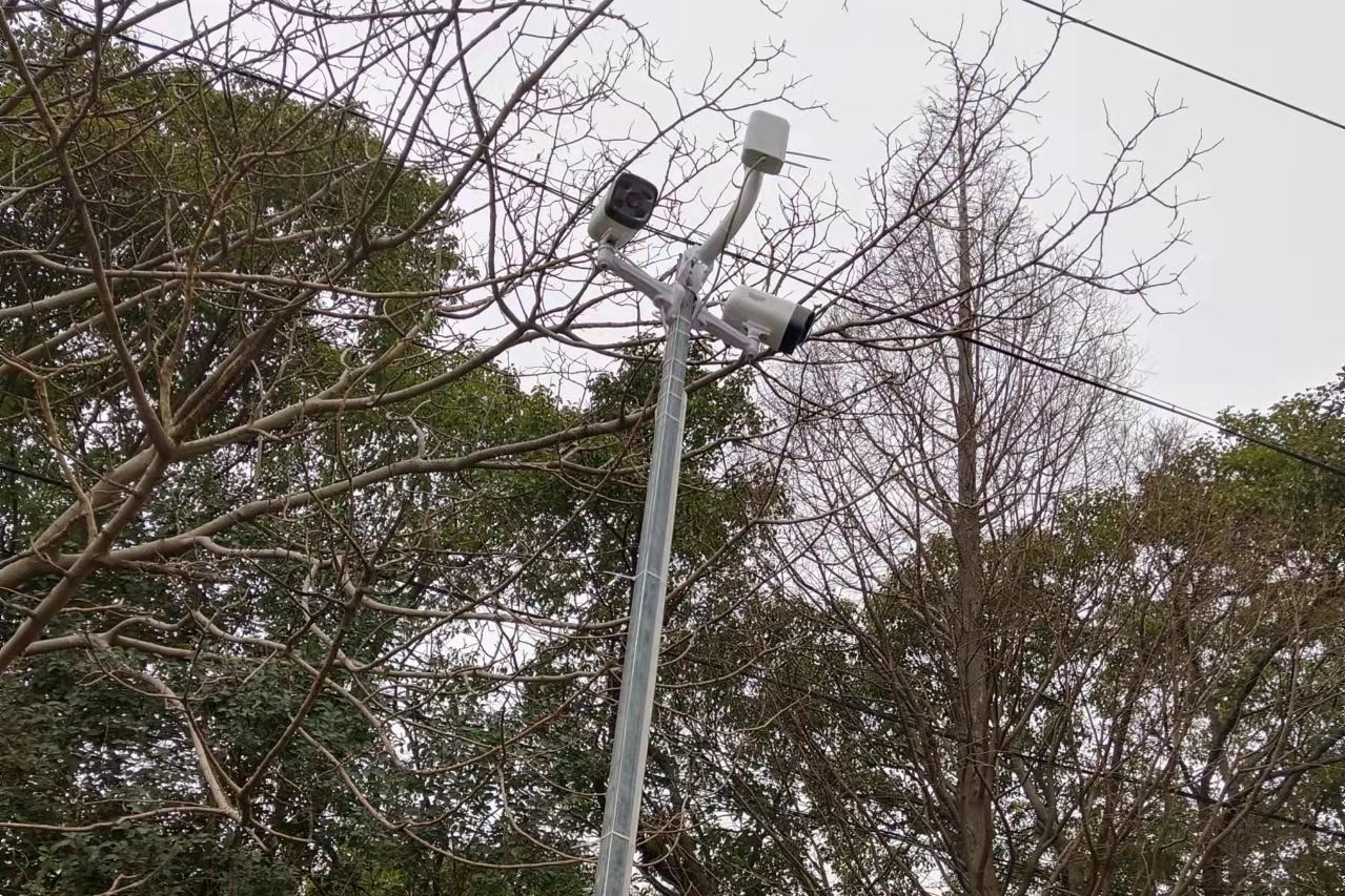    中建八局臨港足球場——高清鷹眼監(jiān)控項目(圖11)