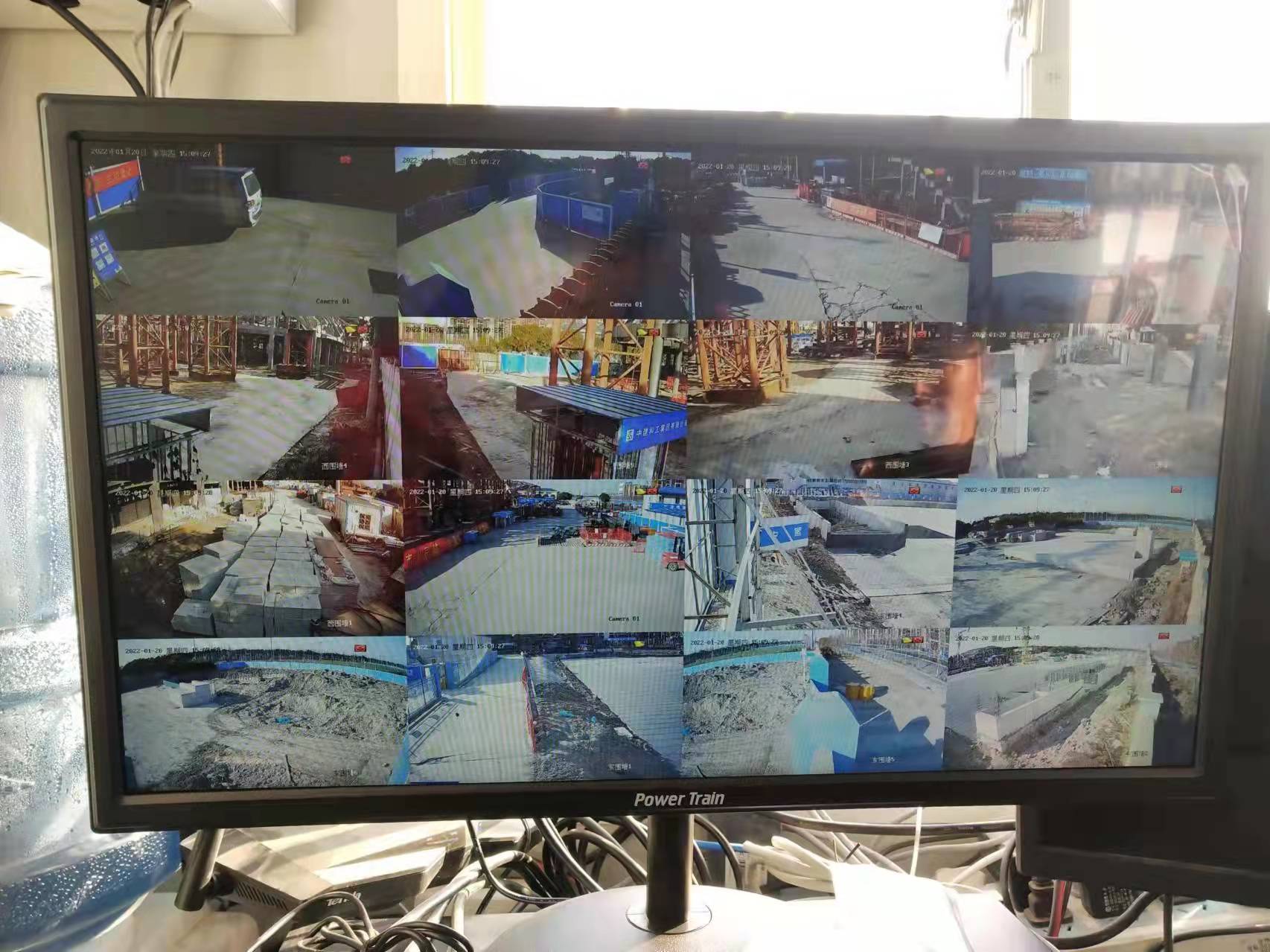    中建八局臨港足球場——高清鷹眼監(jiān)控項目(圖16)