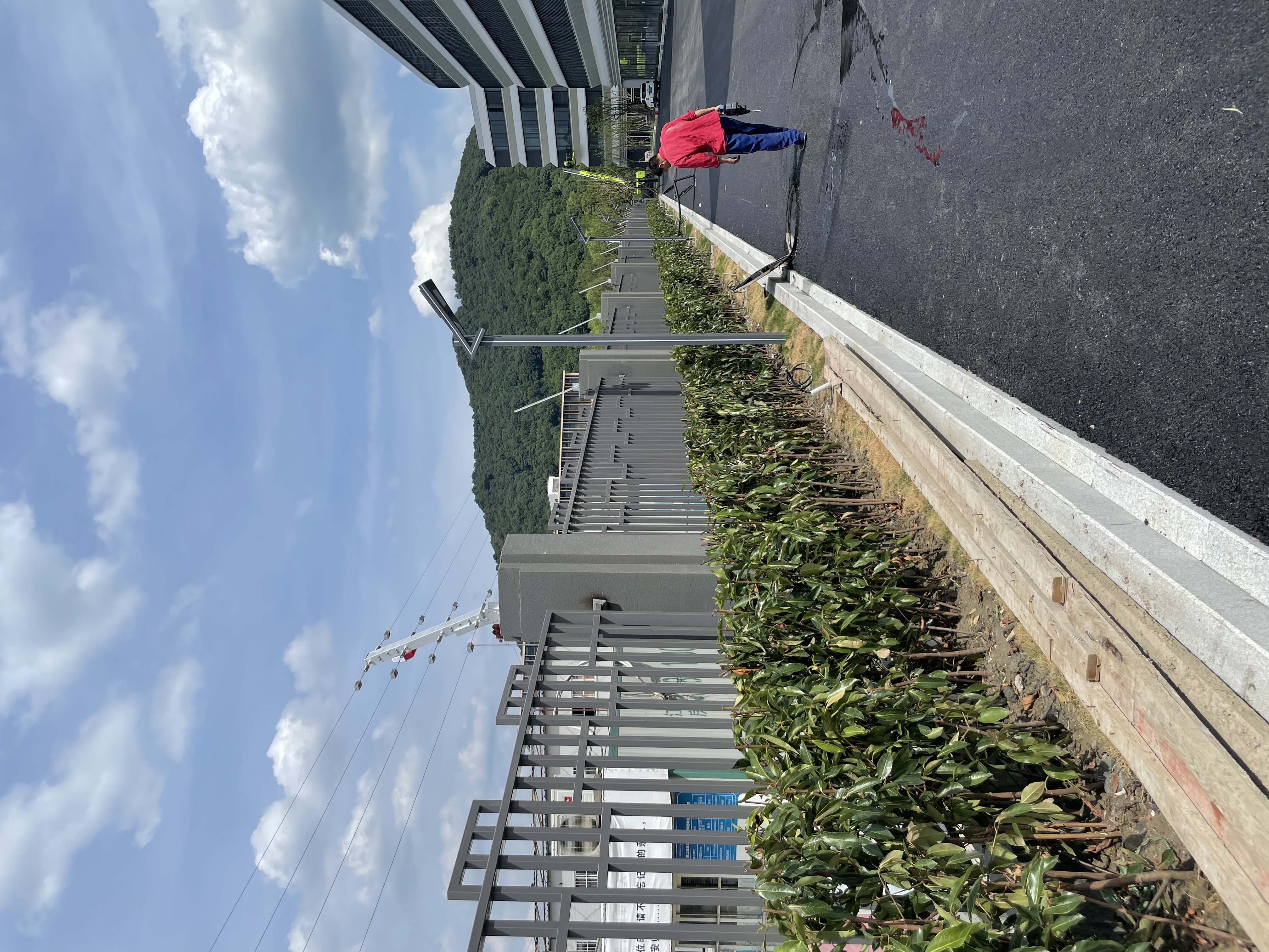 杭州余杭區(qū)中學張力電子圍欄報警系統(tǒng)(圖5)