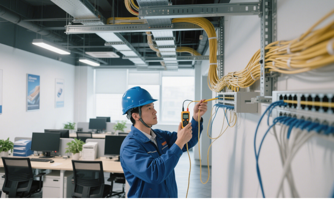 網(wǎng)絡(luò)布線與監(jiān)控安裝：構(gòu)建安全高效的信息與防護(hù)網(wǎng)絡(luò)(圖1)